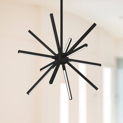 Sirius Minor 20-in Aluminum Chandelier