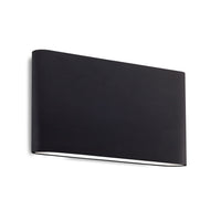 Slate 10-in Aluminum Up & Down Wall Light