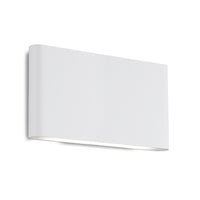 Slate 10-in Aluminum Up & Down Wall Light