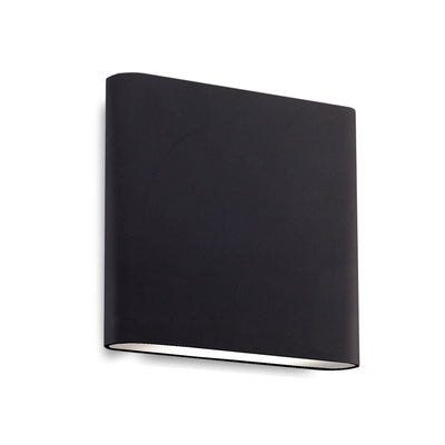 Slate 6-in Aluminum Up & Down Wall Light