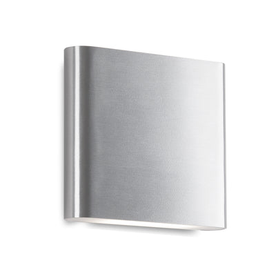 Slate 6-in Aluminum Up & Down Wall Light