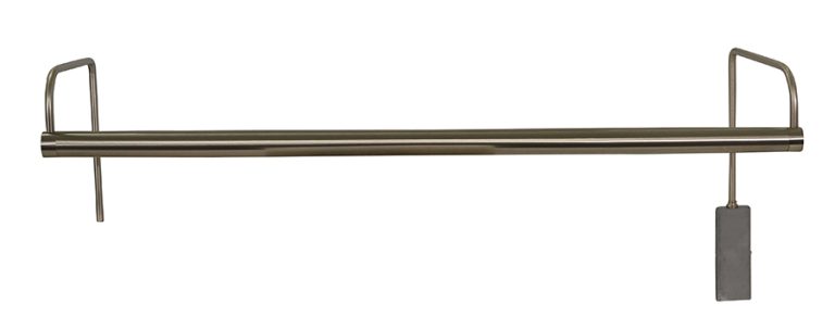 29-inch Slim-Line Satin Nickel Plug-In Picture Light