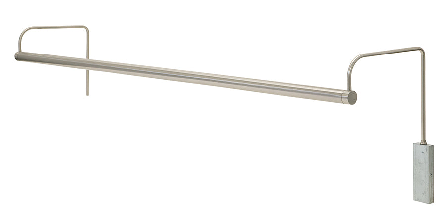 43-inch Slim-Line Satin Nickel Plug-In Picture Light