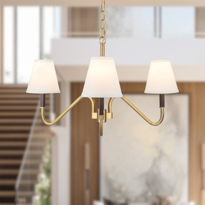 Sloan 30-in Steel Chandelier