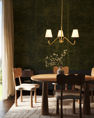Sloan 30-in Steel Chandelier