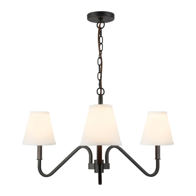 Sloan 30-in Steel Chandelier
