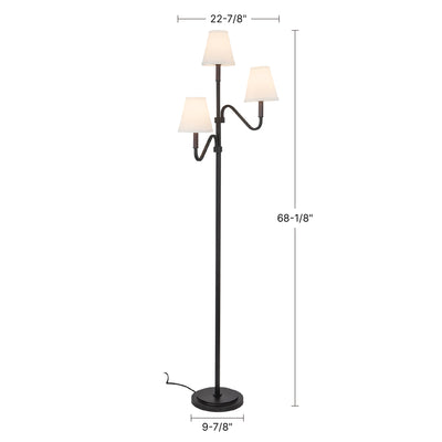 Sloan 68-in Steel Floor Lamp