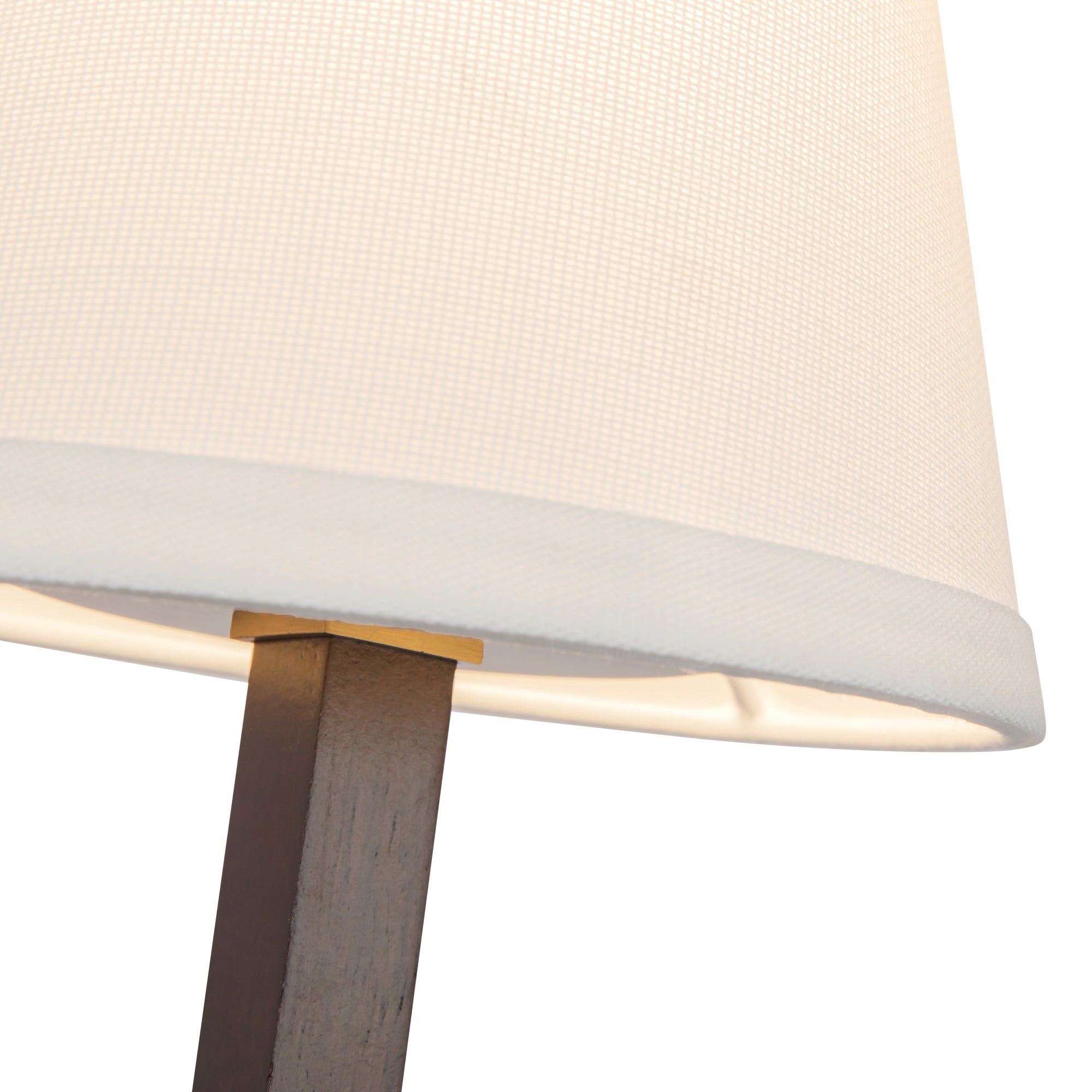 Sloan 12-in Steel Linen Wall Sconce