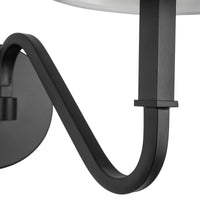 Sloan 12-in Steel Linen Wall Sconce