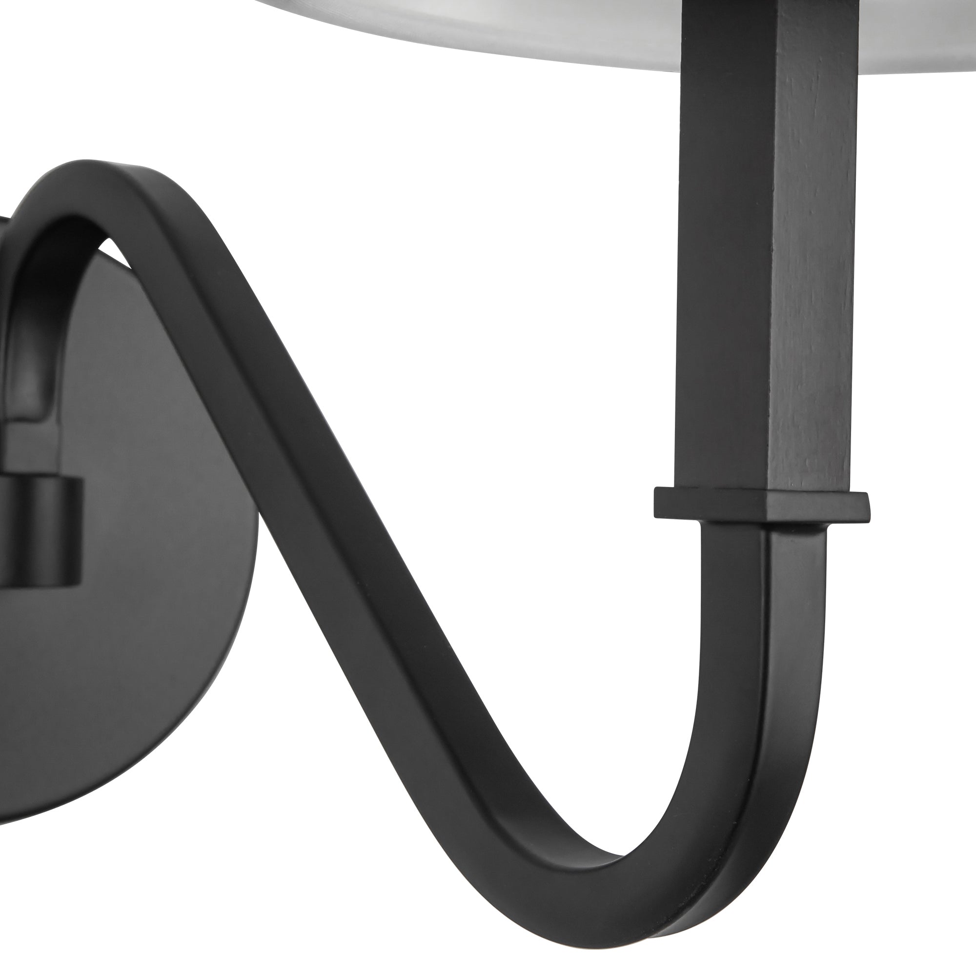 Sloan 12-in Steel Linen Wall Sconce