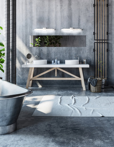 Soho 27-in Aluminum Vanity Light