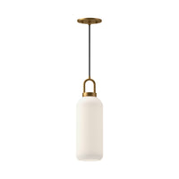 Soji 5-in Steel Pendant