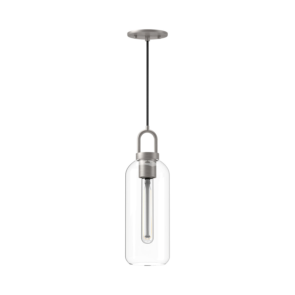 Soji 5-in Steel Pendant