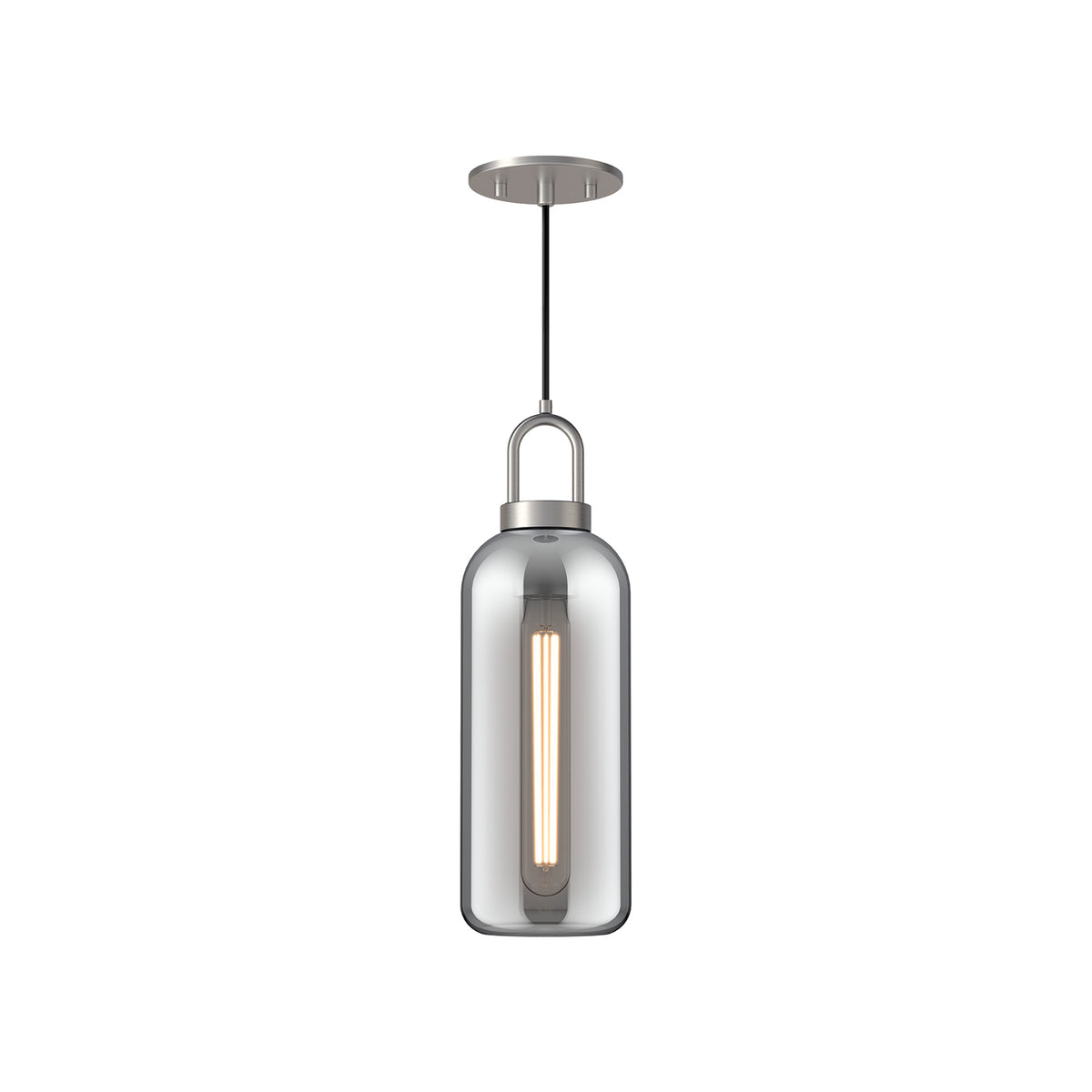 Soji 5-in Steel Pendant
