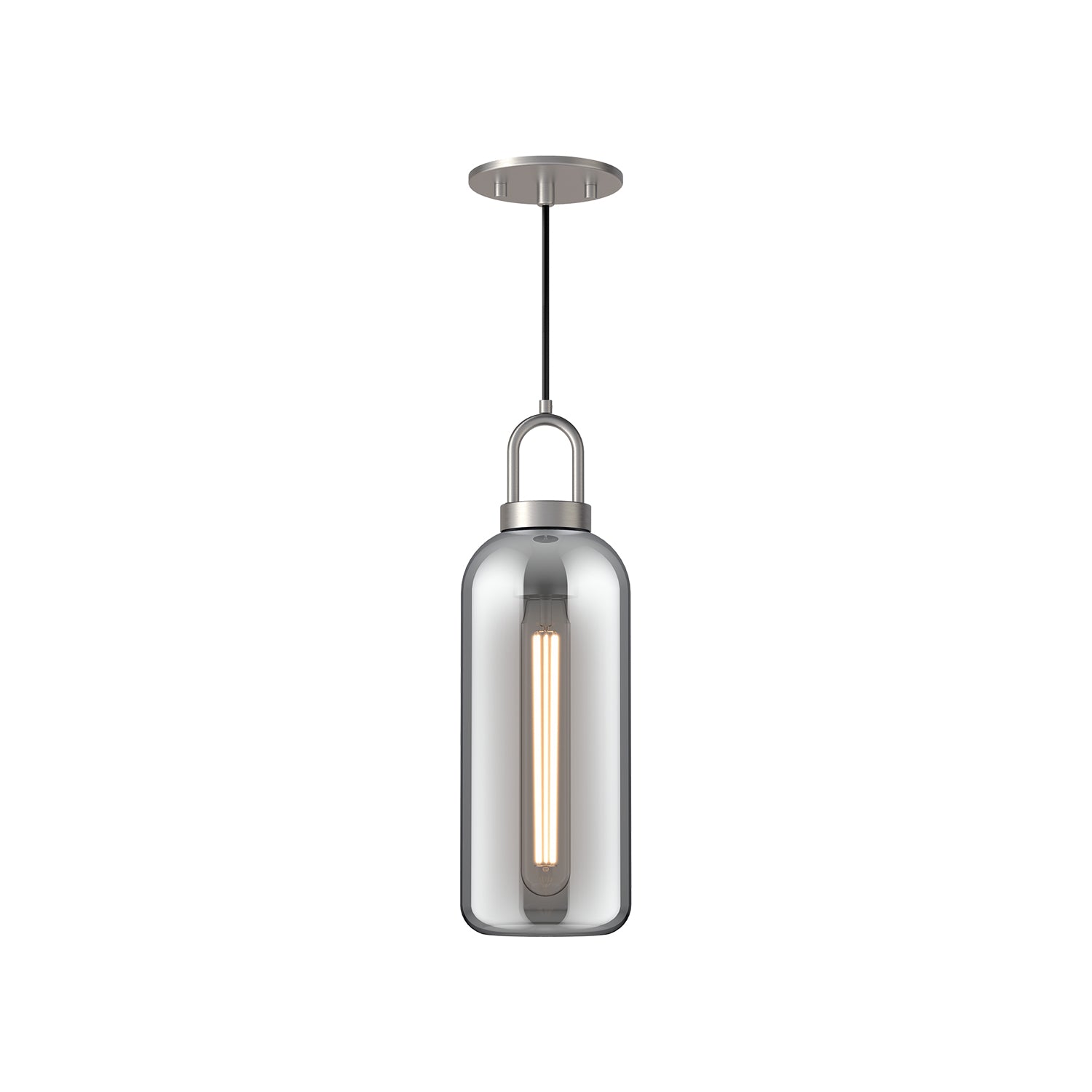 Soji 5-in Steel Pendant