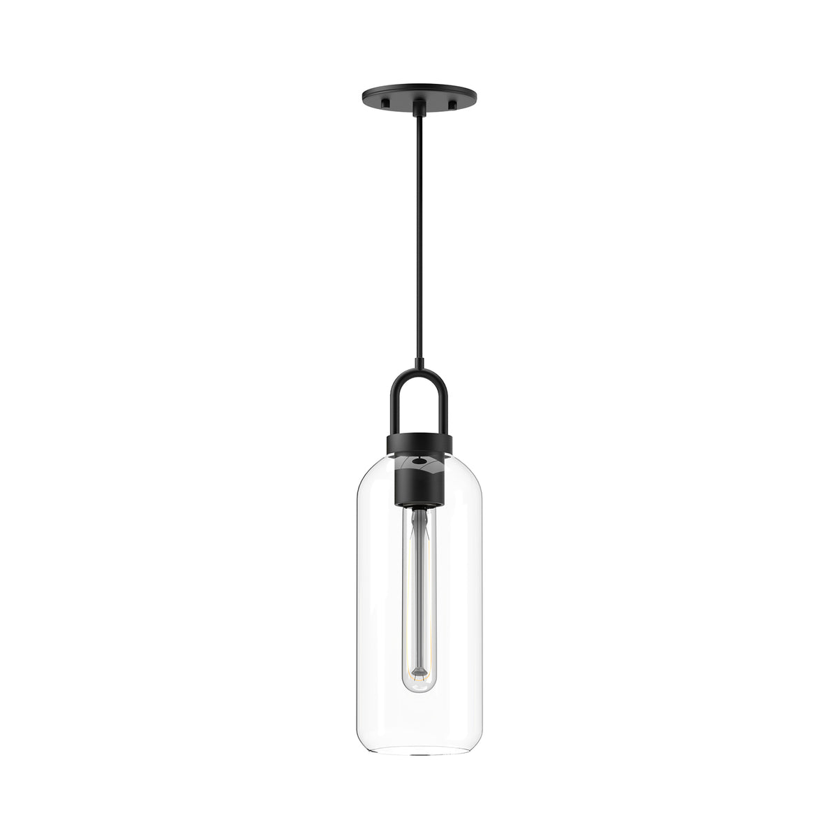 Soji 5-in Steel Pendant