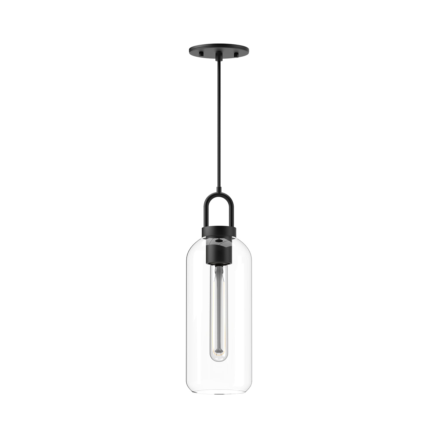 Soji 5-in Steel Pendant