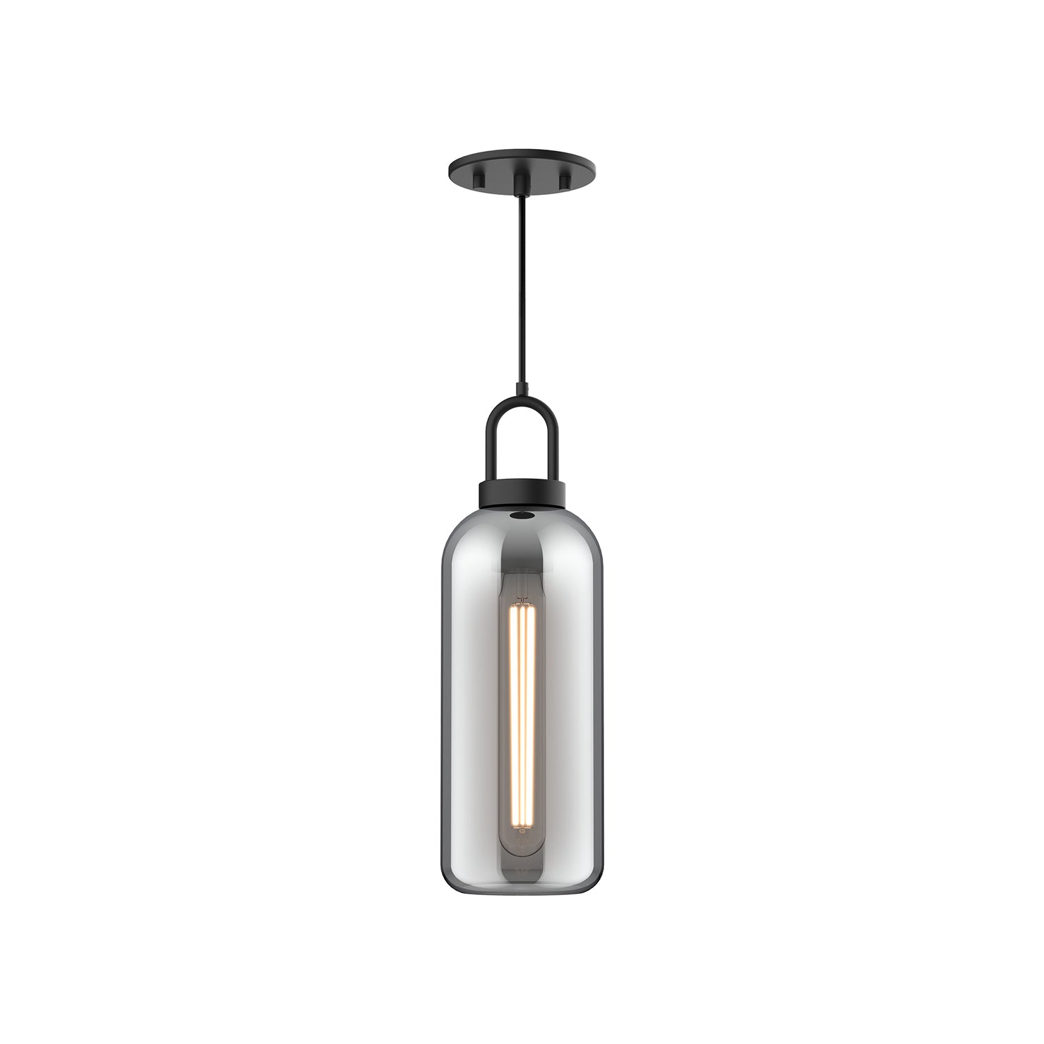 Soji 5-in Steel Pendant