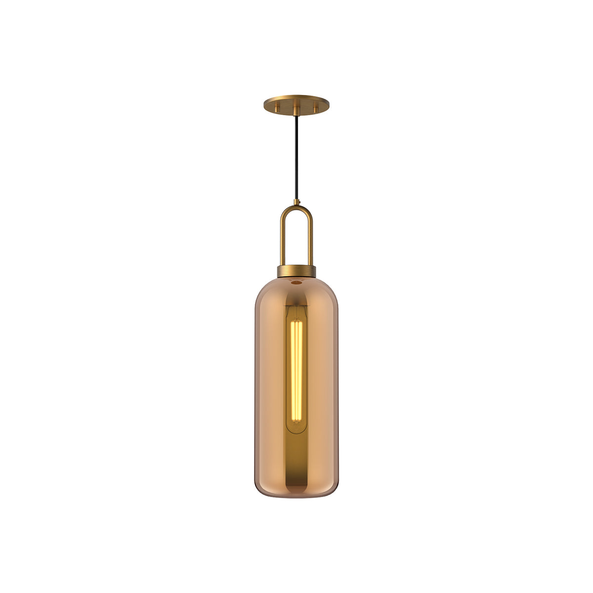 Soji 6-in Steel Pendant