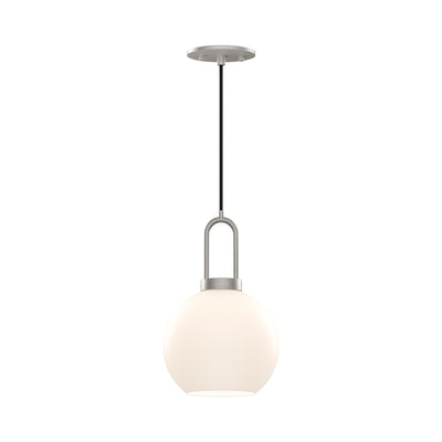 Soji 8-in Clear Glass Mini Socket Pendant