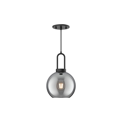 Soji 8-in Clear Glass Mini Socket Pendant