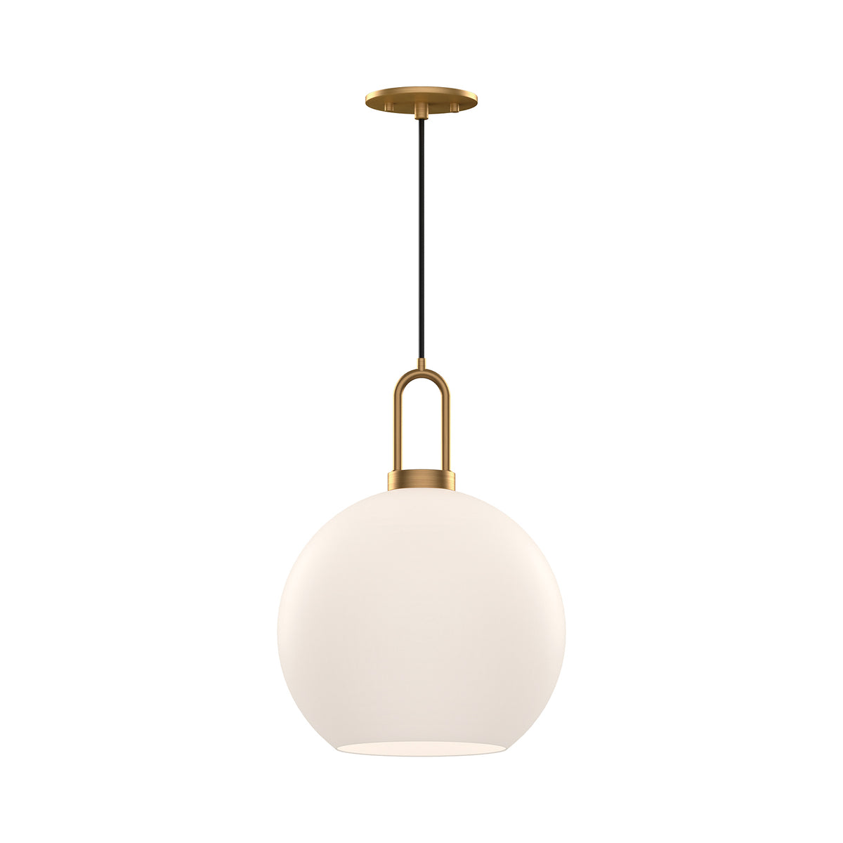 Soji 10-in Clear Glass Socket Pendant