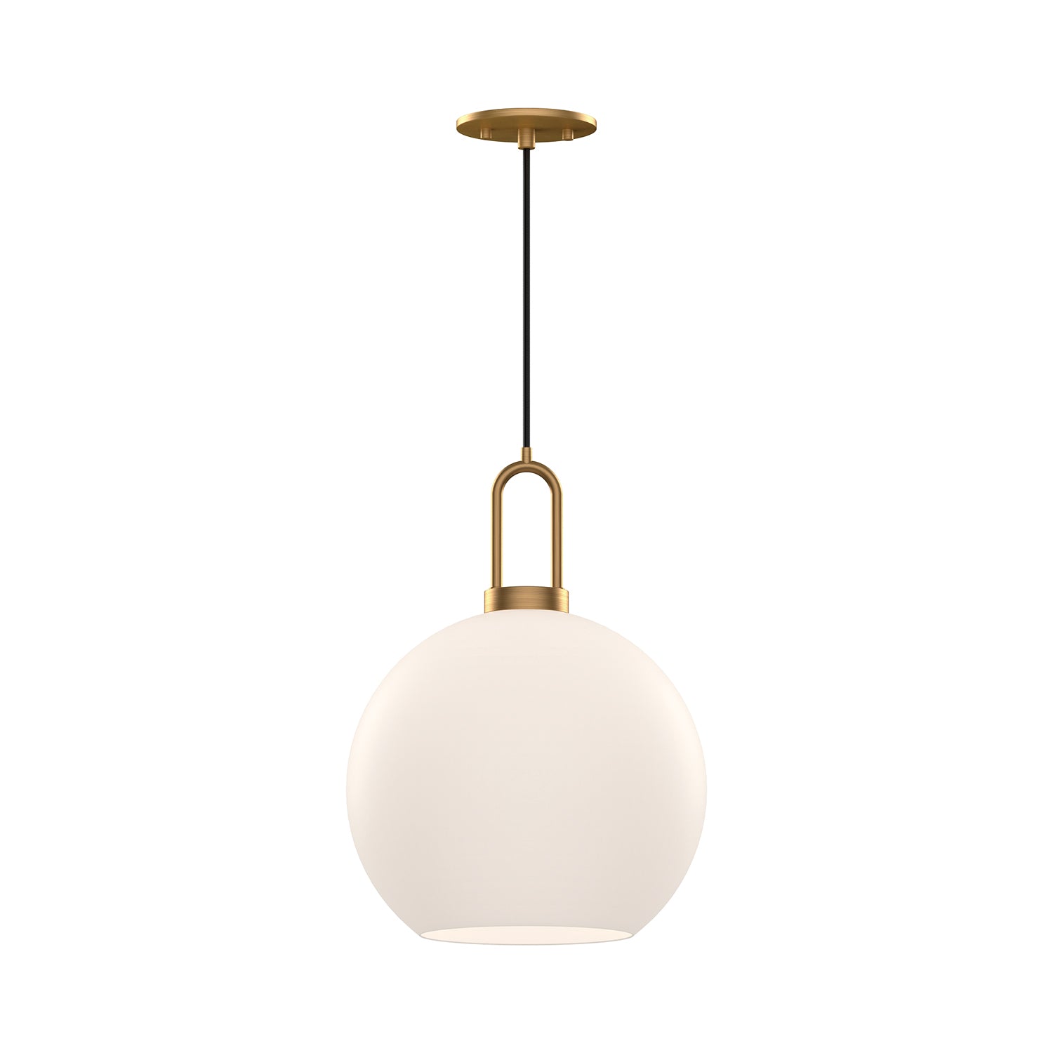 Soji 10-in Clear Glass Socket Pendant