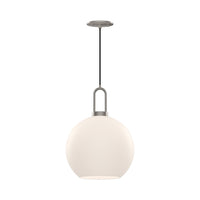 Soji 10-in Clear Glass Socket Pendant