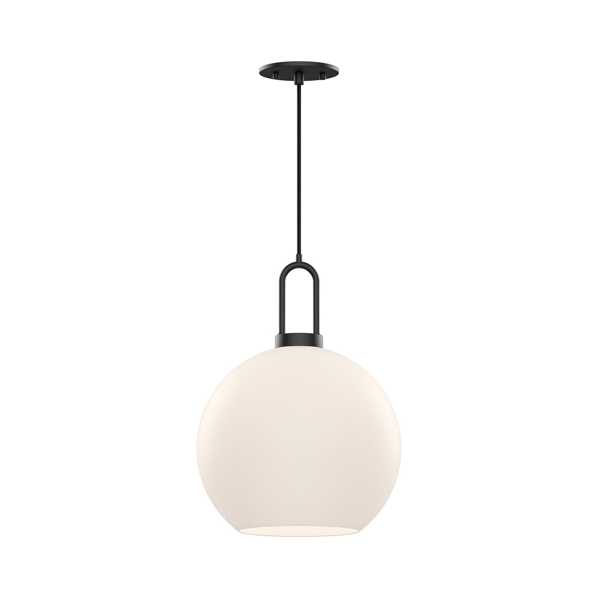 Soji 10-in Clear Glass Socket Pendant