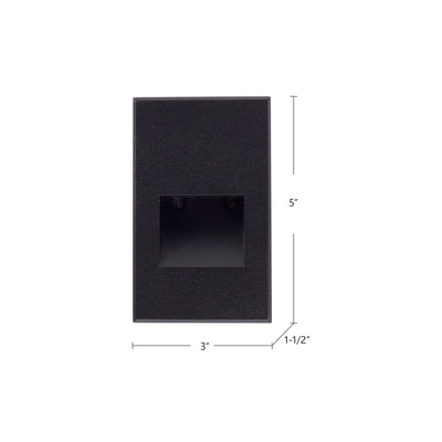 Sonic 5-in Aluminum Outdoor Step Light