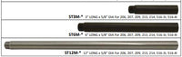 12-Inch x 0.675-Inch Threaded Downrod