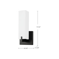 Stratford 12-in Aluminum Wall Sconce