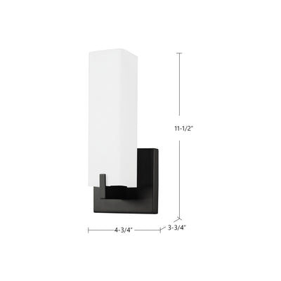 Stratford 12-in Aluminum Wall Sconce