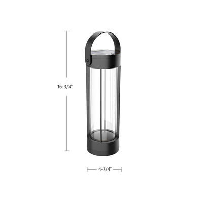 Suara 14-in Aluminum Outdoor Portable Lamp