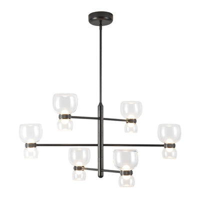 Sutton 36-in Steel Chandelier