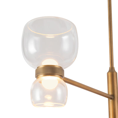 Sutton 36-in Steel Chandelier