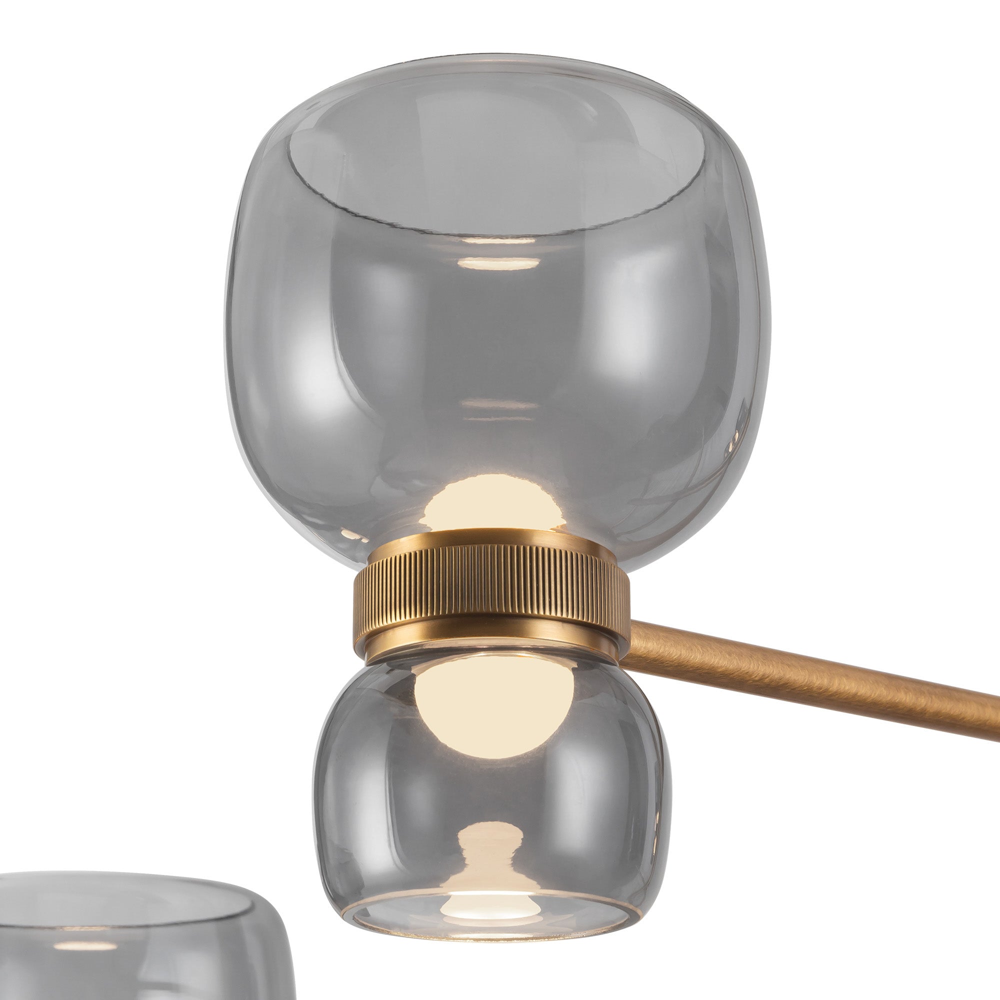 Sutton 36-in Steel Chandelier