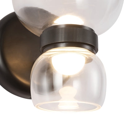 Sutton 8-in Steel Vanity Light