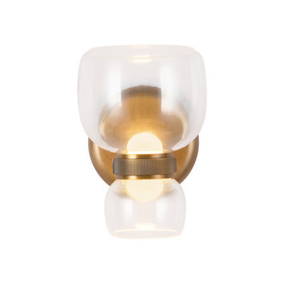 Sutton 8-in Steel Vanity Light