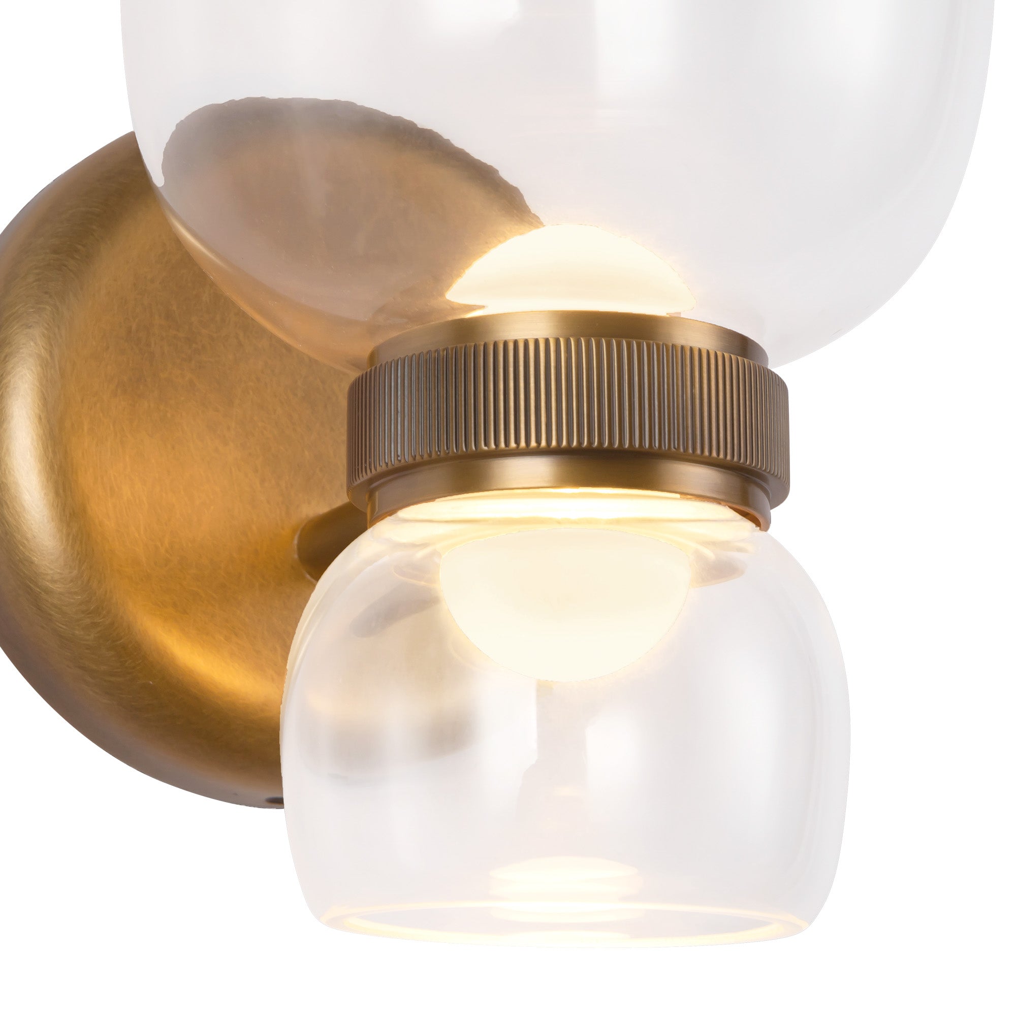 Sutton 8-in Steel Vanity Light