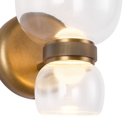 Sutton 8-in Steel Vanity Light