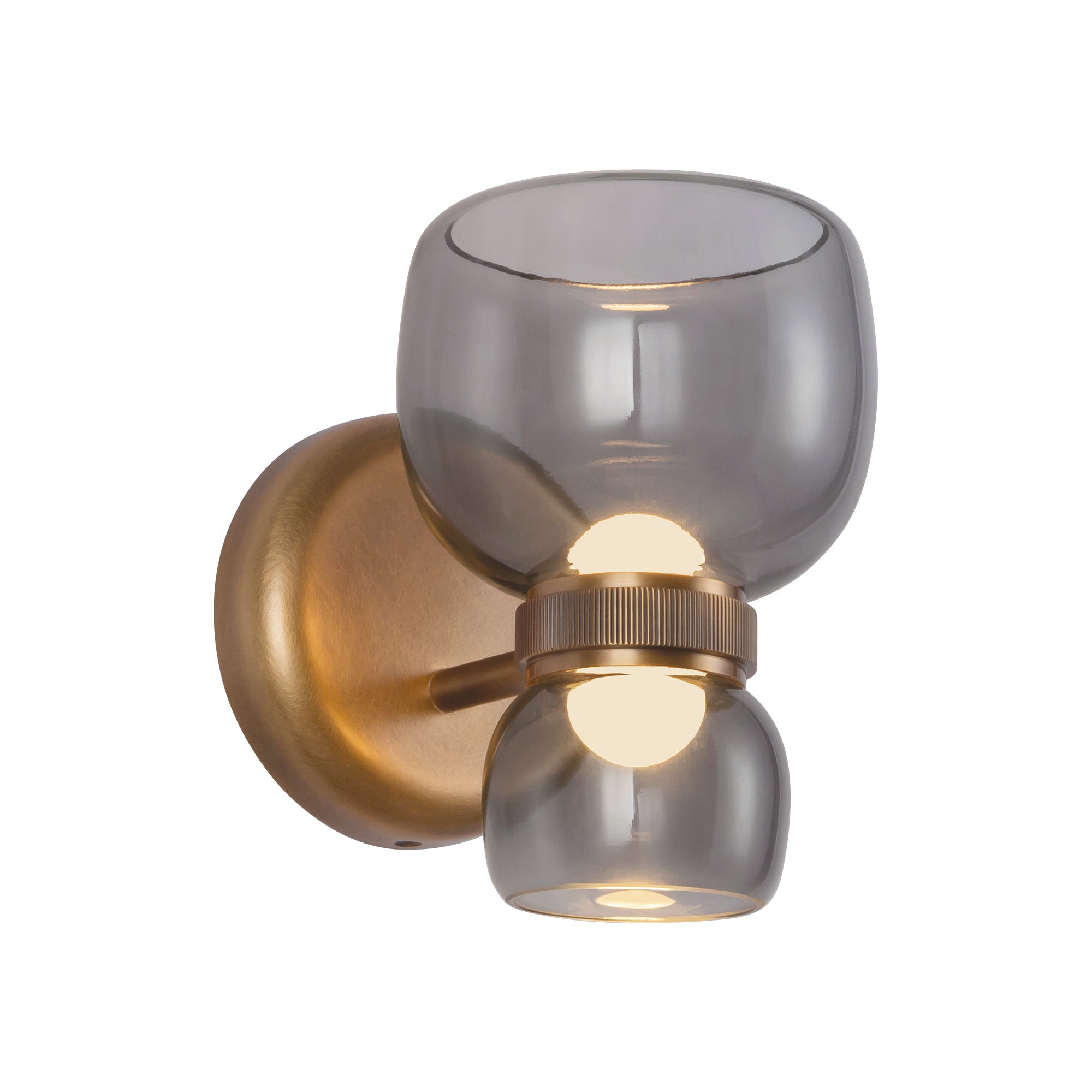 Sutton 8-in Steel Vanity Light