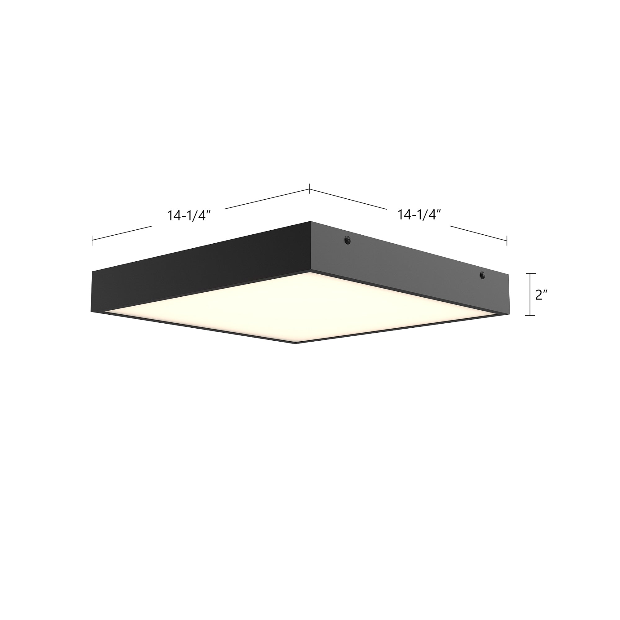 Sydney 14-in Steel Flush LED Mount