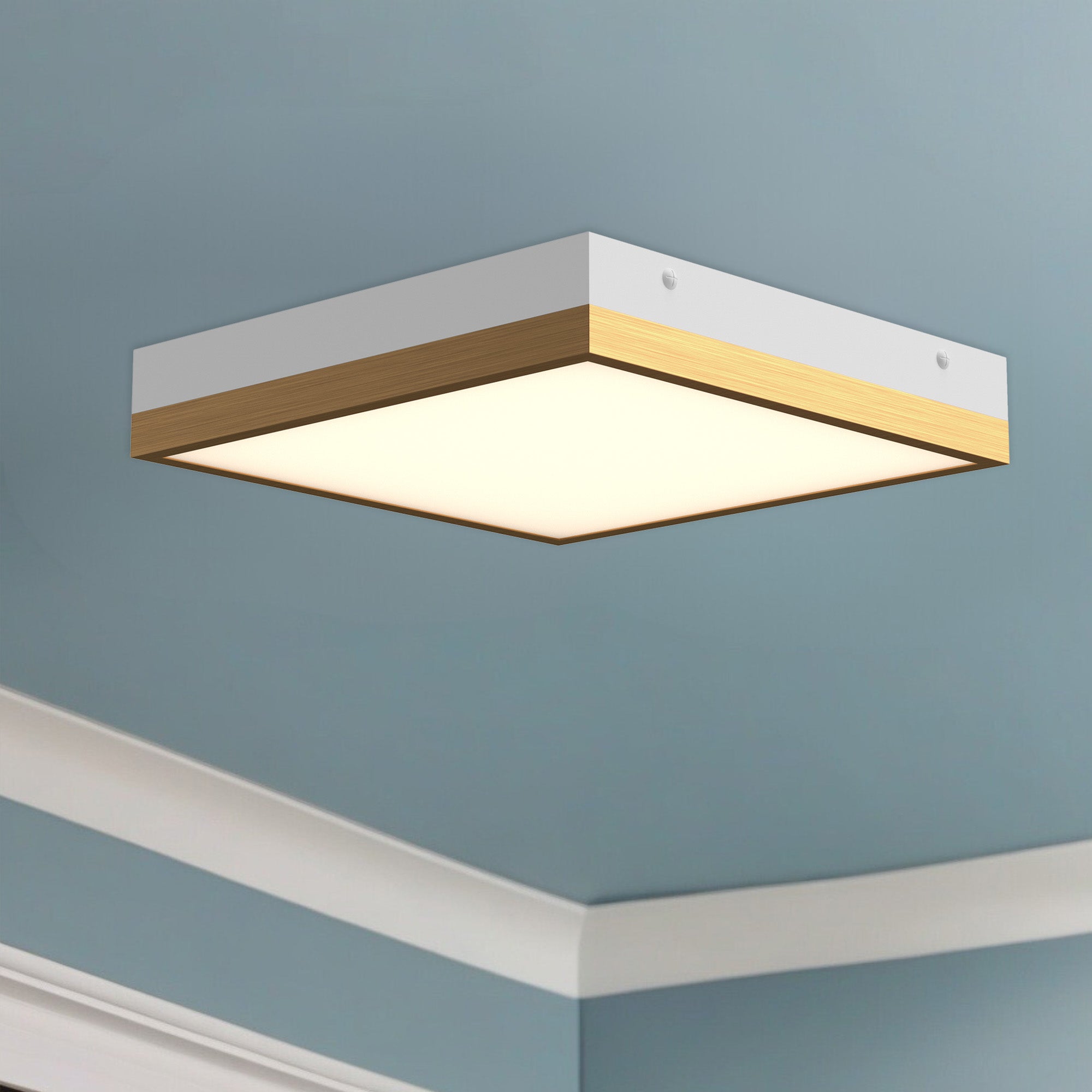 Sydney 11-in Steel Flush Mount