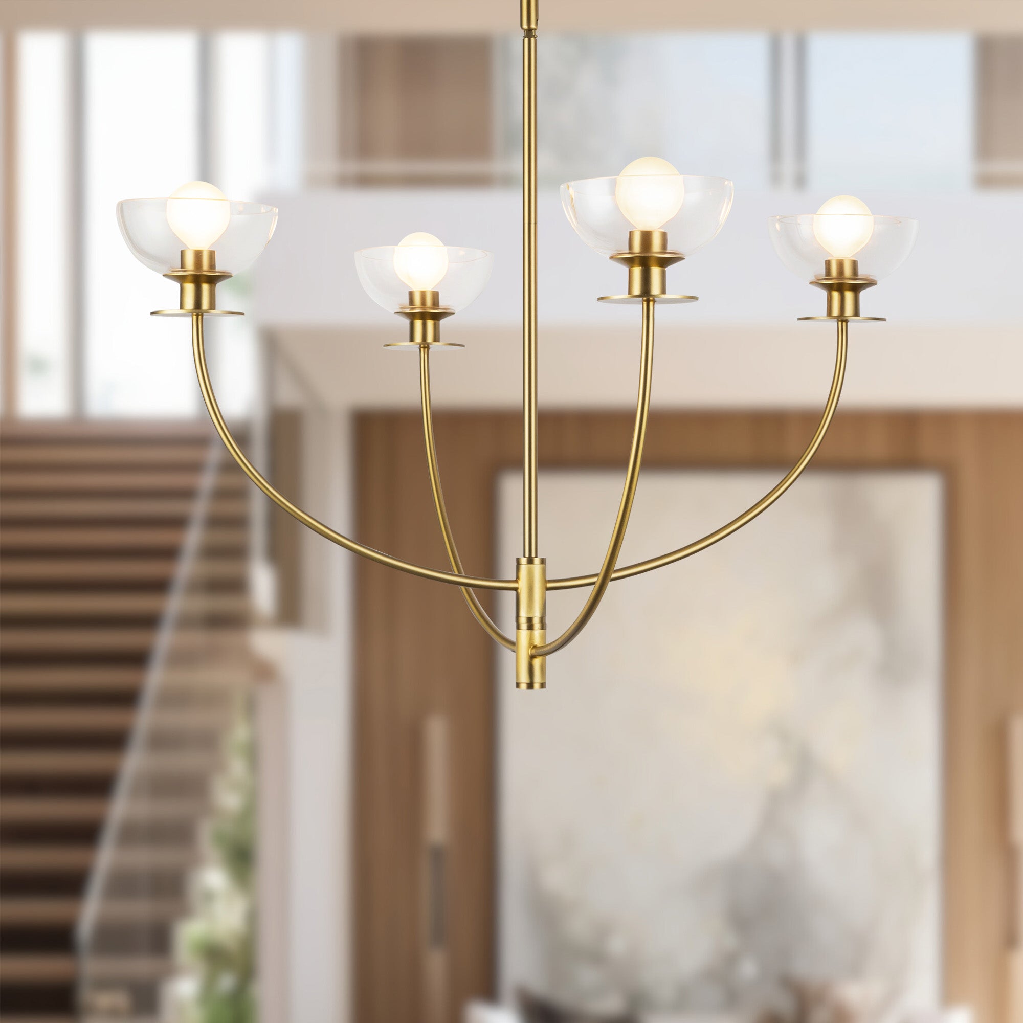 Sylvia 26-in Steel Chandelier