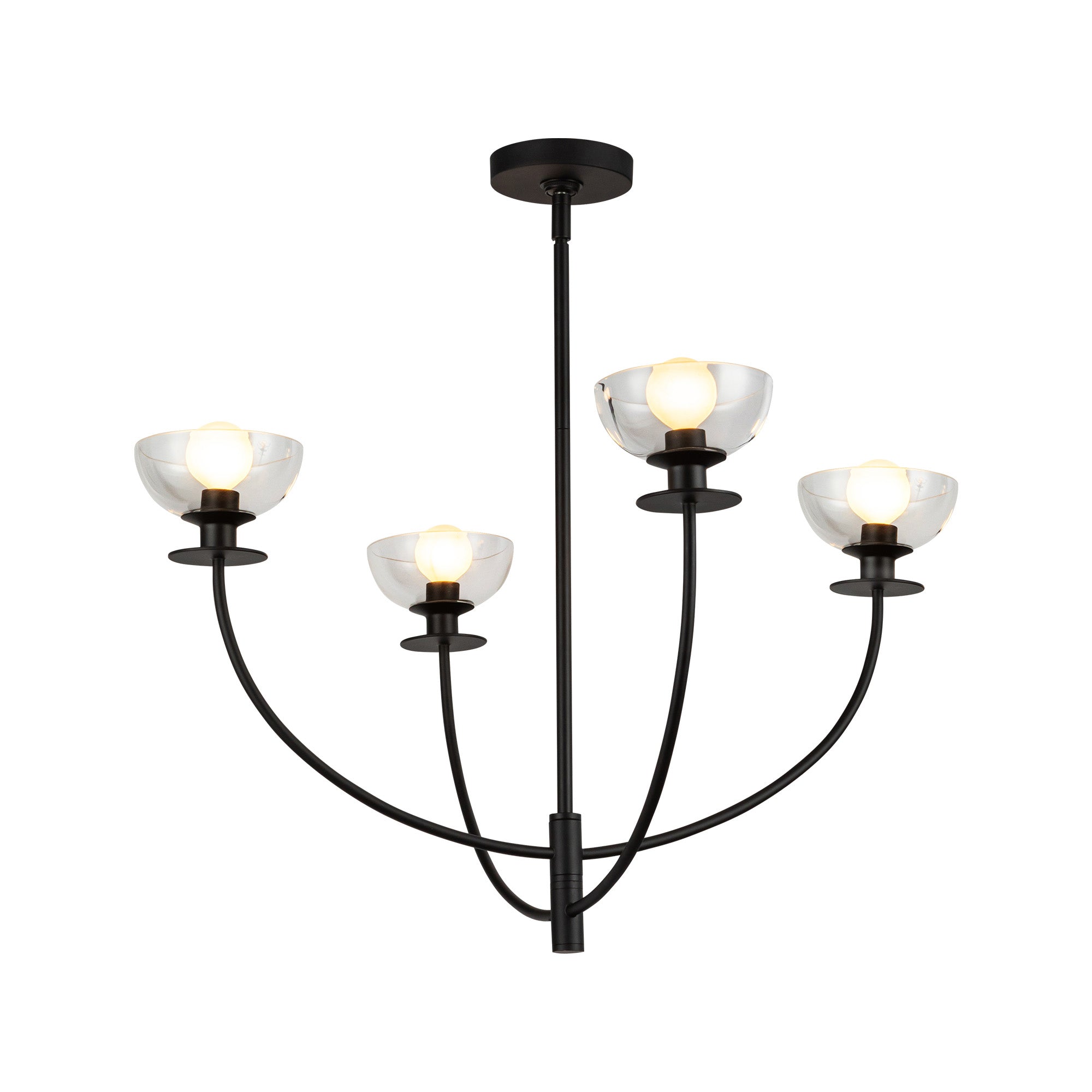 Sylvia 26-in Steel Chandelier