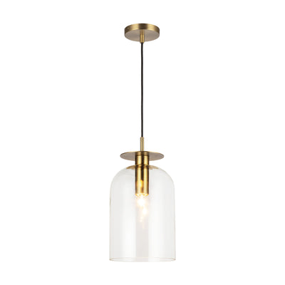Sylvia 8-in Steel Pendant