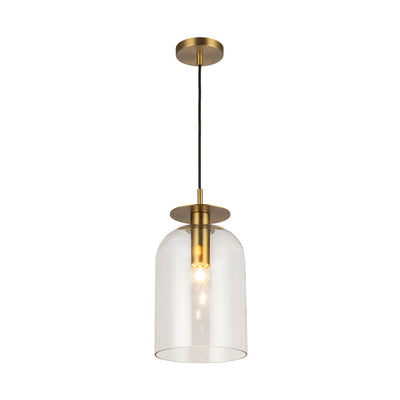 Sylvia 8-in Steel Pendant