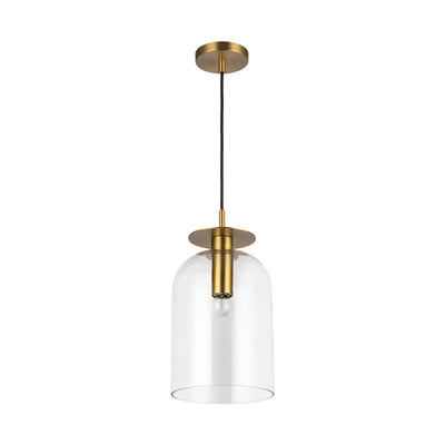 Sylvia 8-in Steel Pendant