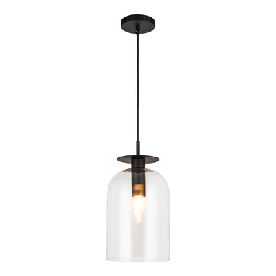 Sylvia 8-in Steel Pendant